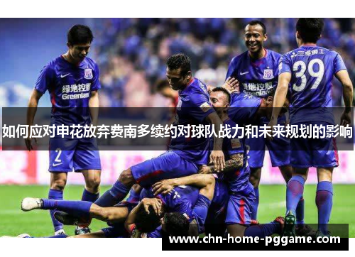 如何应对申花放弃费南多续约对球队战力和未来规划的影响 如何应对申花放弃费南多续约对球队战力和未来规划的影响