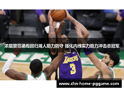 浓眉赞范德彪回归湖人助力防守 强化内线实力助力冲击总冠军